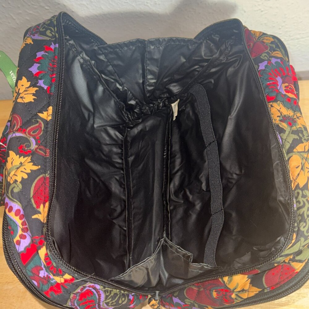 Vera Bradley Ultimate Travel Case in Midnight Garden Paisley NWT - Picture 8 of 10